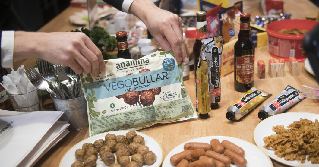 Fler och fler väljer köttsubstitut på julbordet – men viktiga ämnet kan inte tas upp av kroppen.