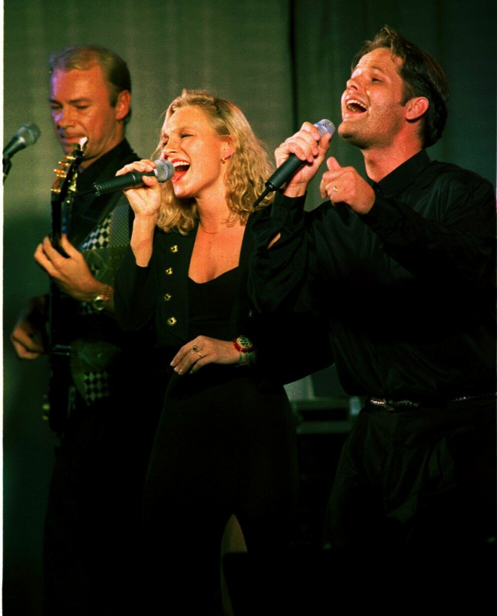 1994, Charlotte med Anders Engbergs orkester.