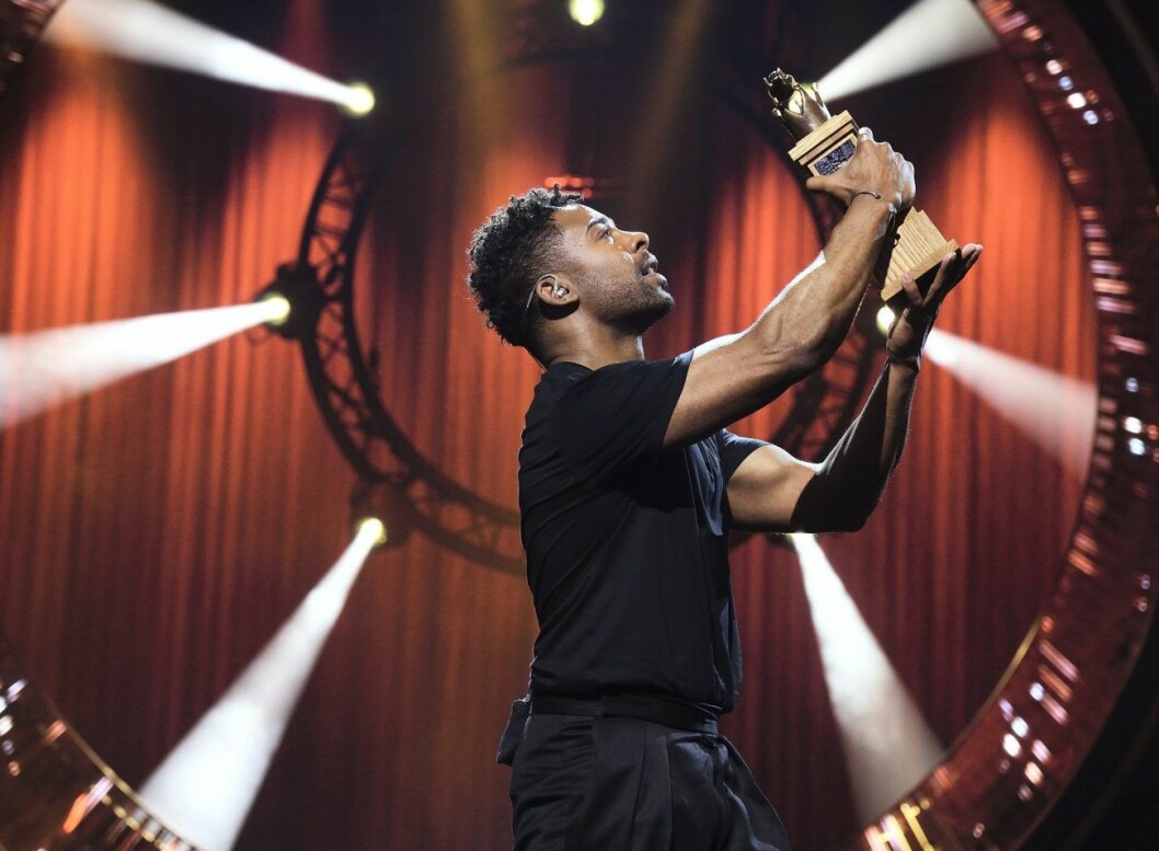 John Lundvik under Melodifestivalen 2019. John Lundvik under Melodifestivalen 2019.