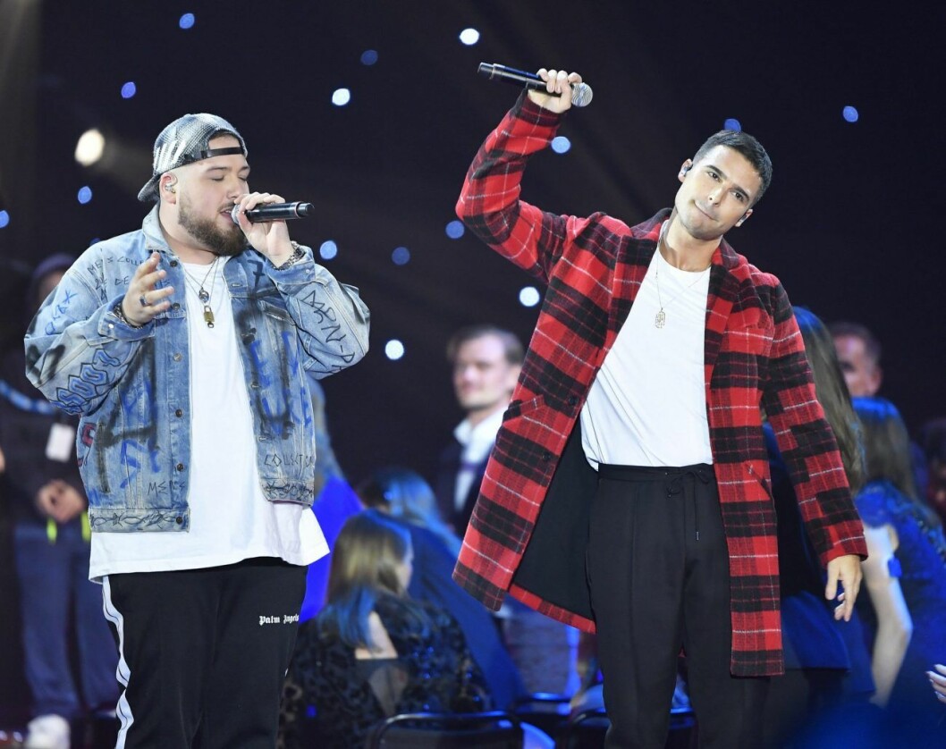 Eric Saade och Anis don Demina underhöll på Diabetesgalan förra året. Eric Saade och Anis don Demina underhöll på Diabetesgalan förra året.