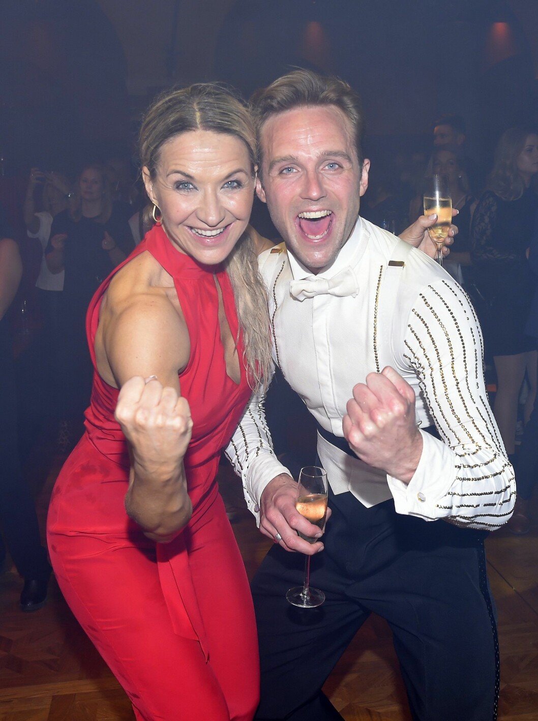 Förra året tog Kristin Kaspersen och Calle Sterner hem vinsten i Let´s dance i TV4. Förra året tog Kristin Kaspersen och Calle Sterner hem vinsten i Let´s dance i TV4.