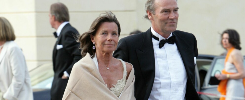 Lottie ”Liselott” Tham och maken Pieter på kungens födelsedagsfest. Hon är god för 29,1 miljarder.