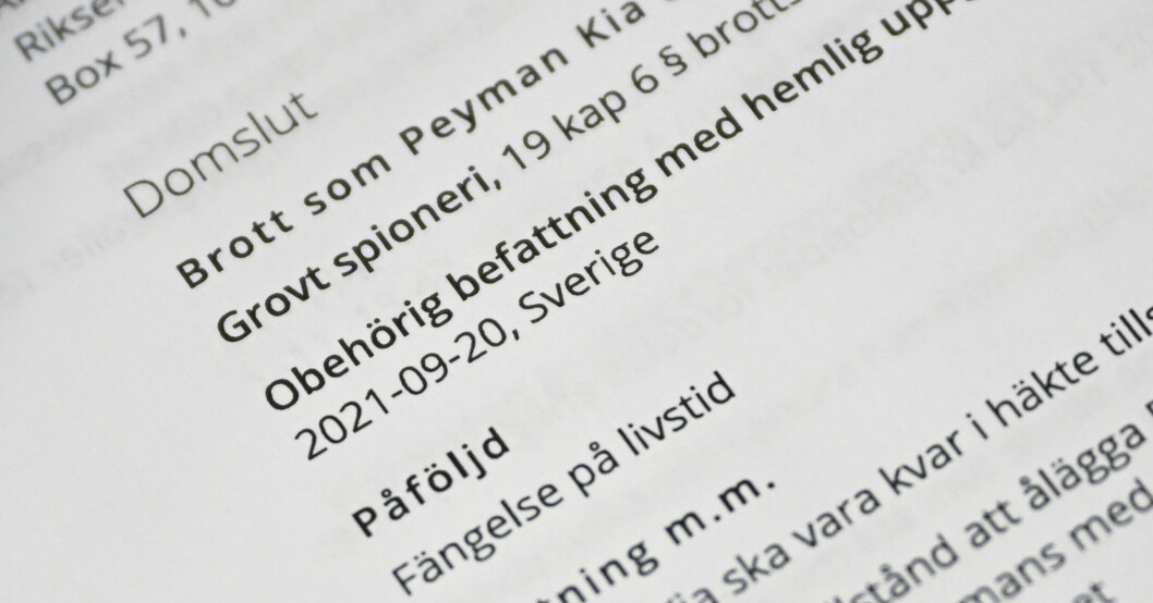 Domen i tingsrätten kom den 19 januari. Domen i tingsrätten kom den 19 januari.