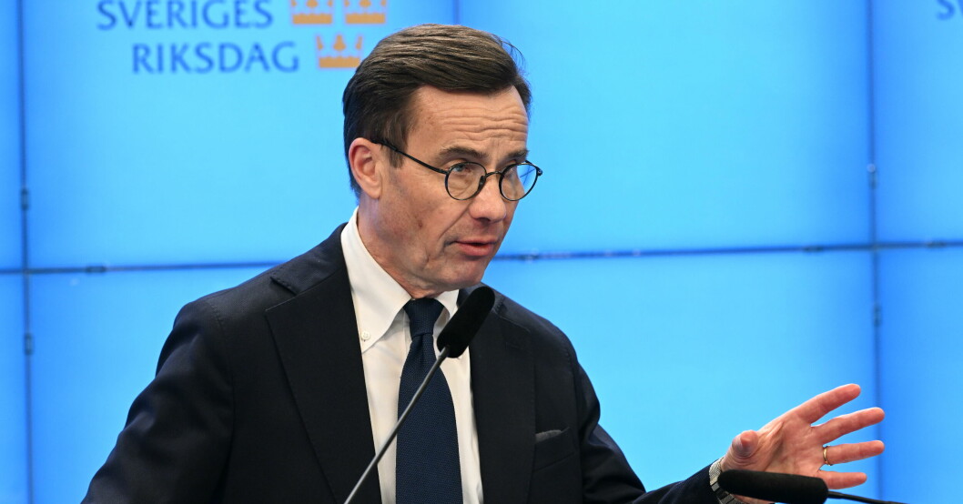 När PM Nilsson anställdes var Ulf Kristersson medveten om hans brott. Ulf Kristersson.
