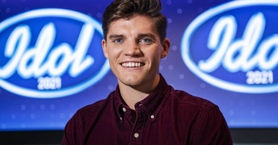 Pär tävlade i Idol 2021. Foto: TT Pär tävlade i Idol 2021