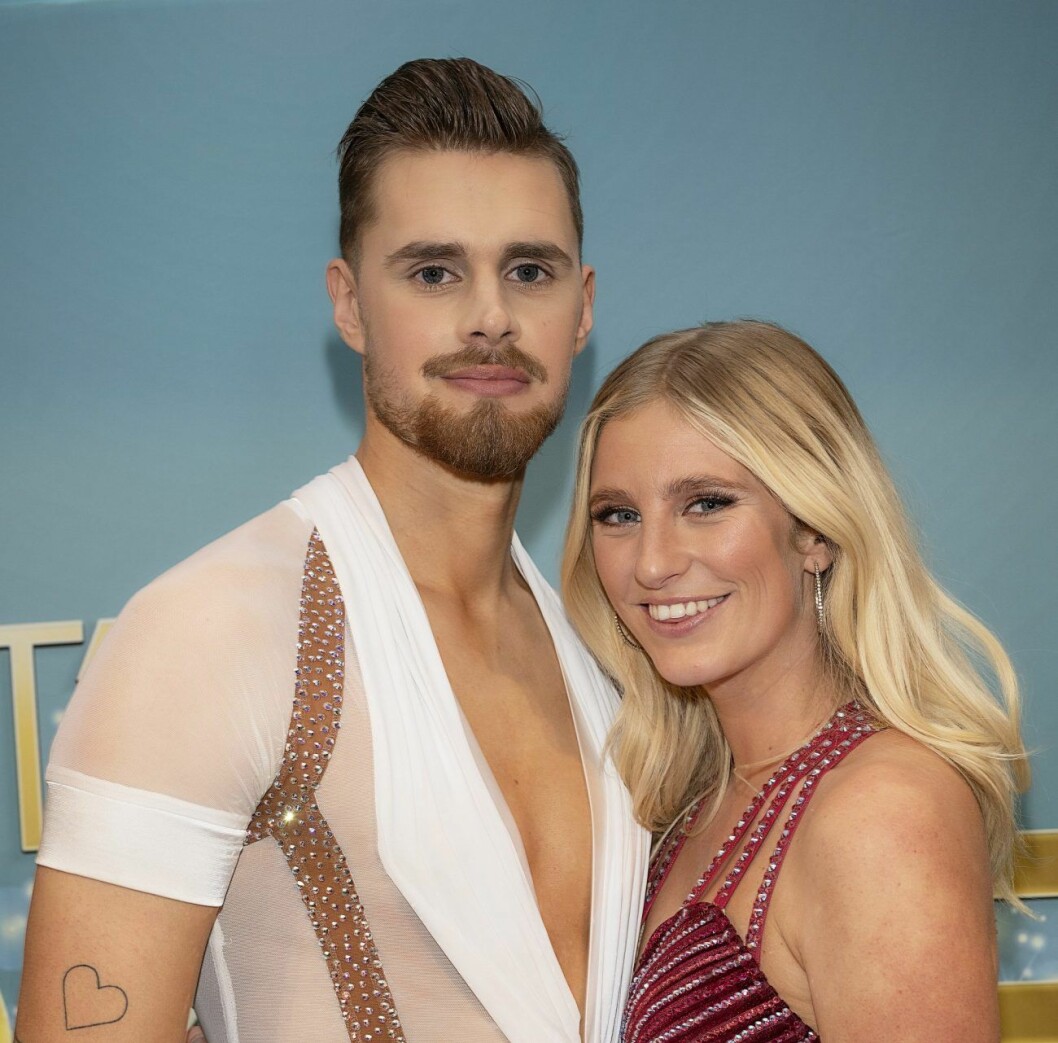Dansaren Jacob Persson och Penny Parnevik. Dansaren Jacob Persson och Penny Parnevik.