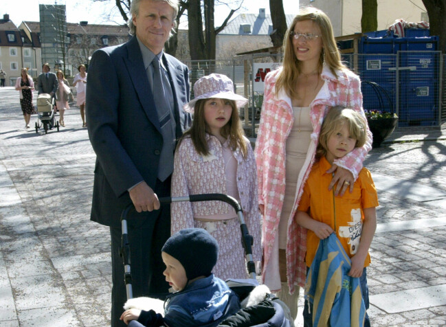 Björn Borg och Patricia Borg på svärmors bröllop 2004. Här med Bianca, Kasper och Leo i vagnen. Björn Borg och Patricia Borg på svärmors bröllop 2004. Här med Bianca, Kasper och Leo i vagnen.