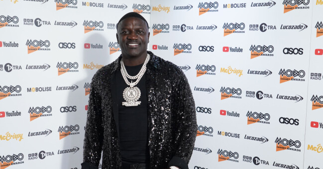 Rapparen och RnB-artisten Akon. Akon