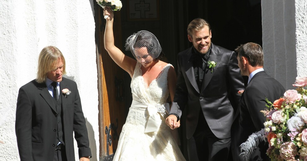 Emma och Henrik gifte sig 2010. Emma Zetterberg, Henrik Zetterberg