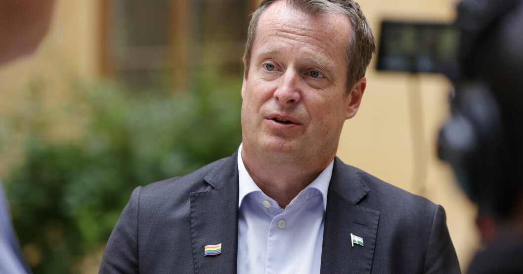 Anders Ygeman säger att han hoppas vara en närvarande och aktiv idrottsminister. Anders Ygeman