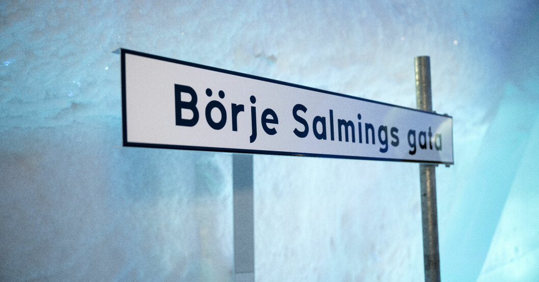 Börje Salming har hedrats med en egen gata i Kiruna. Matojärvigatan där Salmings barndomshem ligger byter namn till Börje Salmings gata. Börje Salmings gata.
