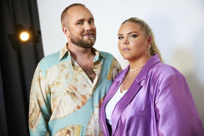 Edvin Törnblom och Johanna Nordström. Edvin Törnblom och Johanna Nordström.