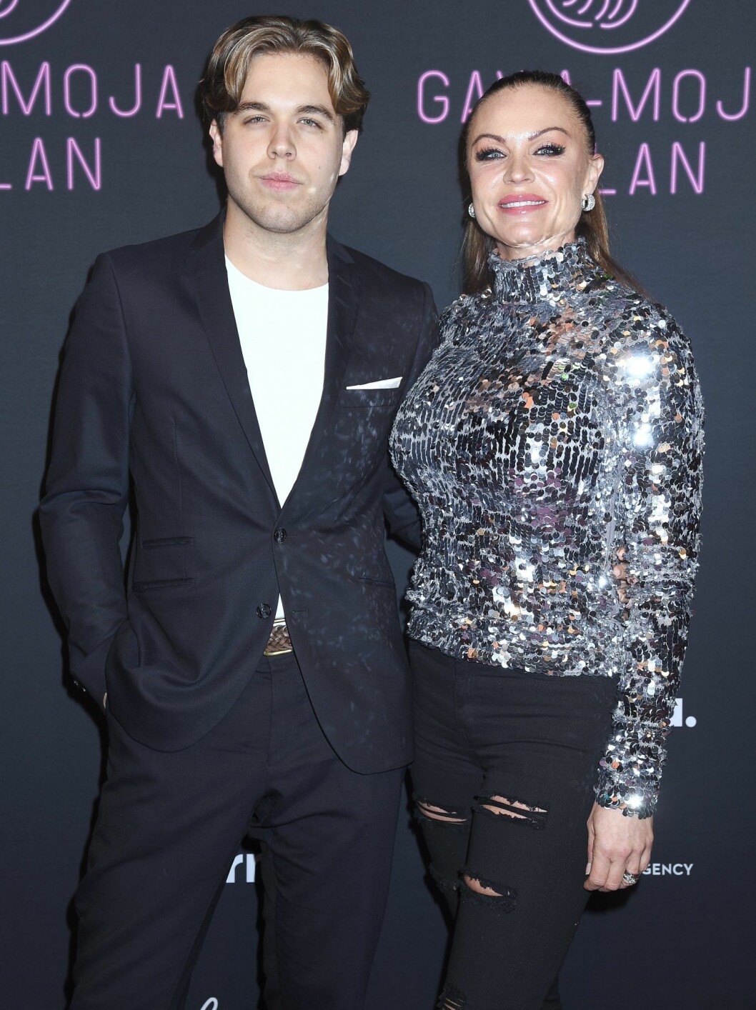 Kevin och Linda på gala i september 2019. Foto: Karin Törnblom/TT Kevin Rosing och Linda