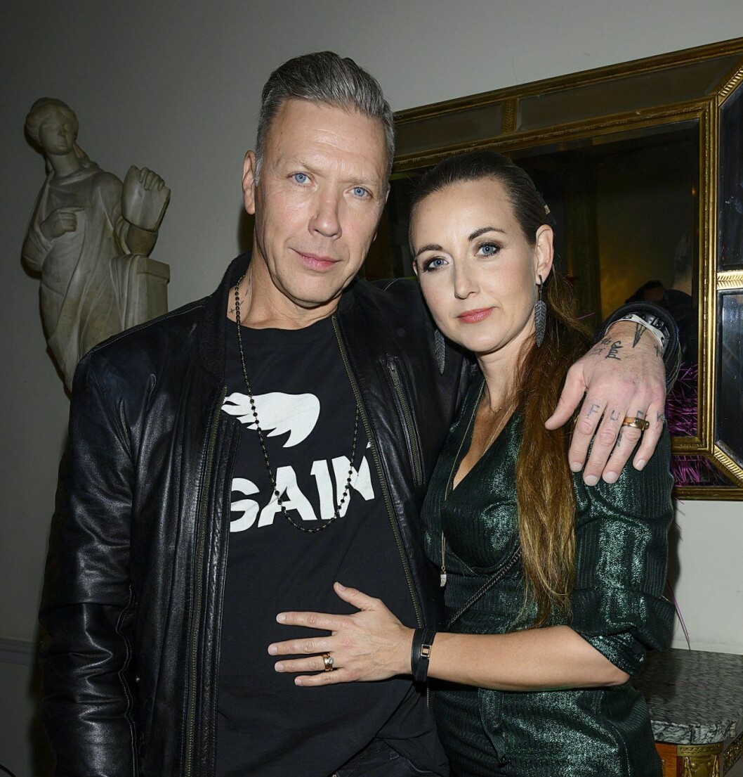 Mikael och Sanna på Elle-galan. Foto: Eero Hannukainen/TT