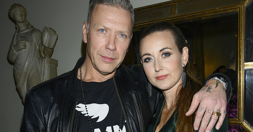 Sanna och Mikael har varit ett par i över 15 år. Mikael Persbrandt, Sanna Lundell