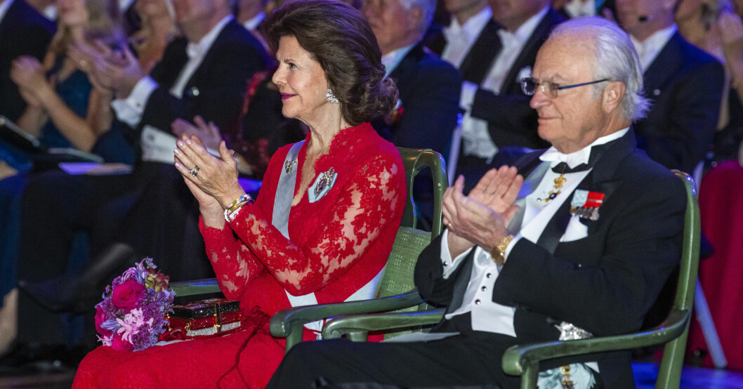 <span class=" bold" data-lab-bold_desktop="bold">Drottning Silvia och kung Carl Gustaf.</span>