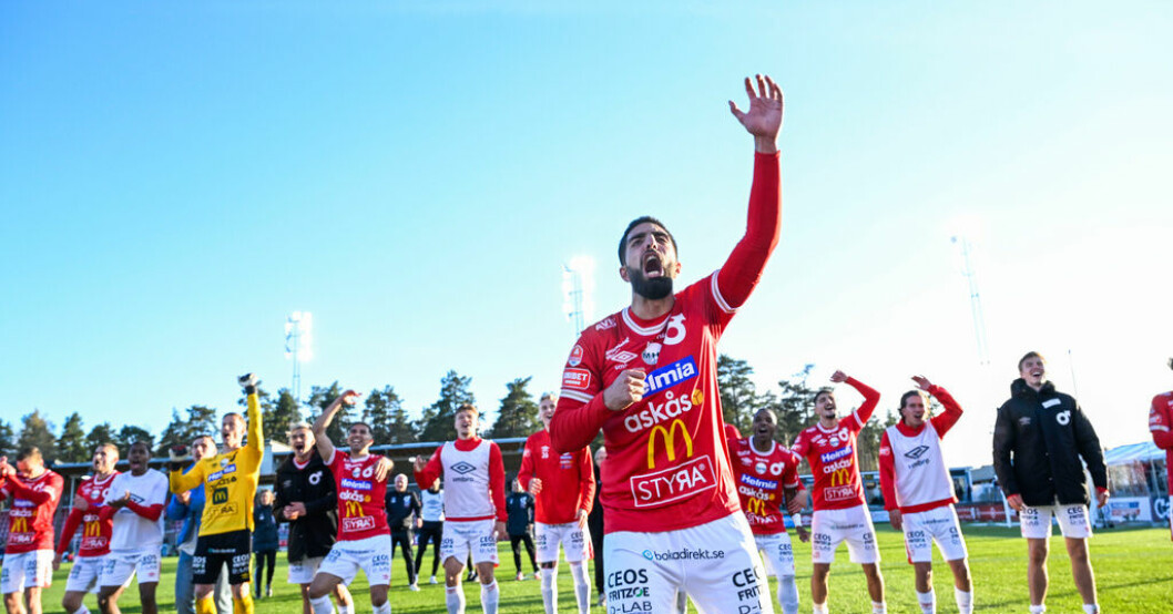 Sean Sabetkar lämnar Degerfors. Arkivbild. Kontraktet bryts – Sabetkar lämnar Degerfors