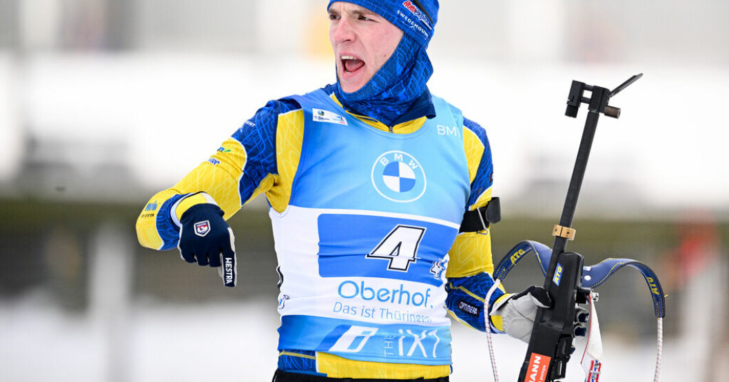 Sebastian Samuelsson kan inte köra stafetten i Östersund. Samuelsson inte med i stafetten