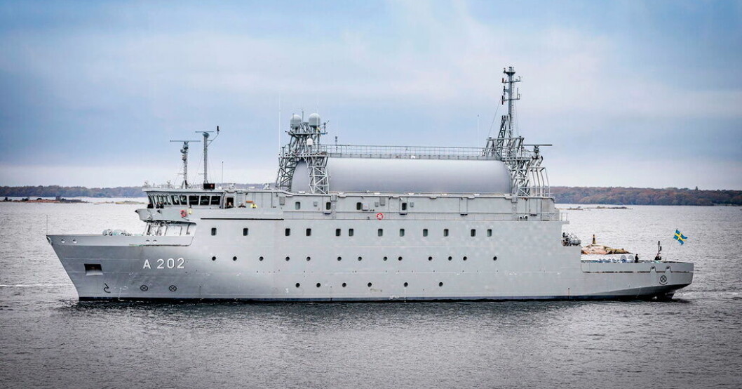 Senast nästa år ska HMS Artemis stå till Försvarsmaktens förfogande. Nytt signalspaningsfartyg snart hos försvaret