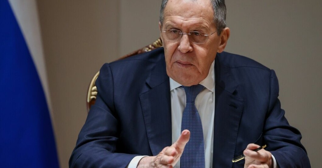 Sergej Lavrov. Arkivbild. Lavrov togs emot av vänner i Venezuela