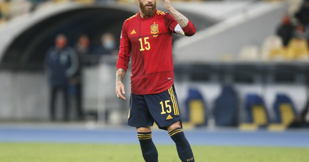 Sergio Ramos har gjort sitt i det spanska landslaget. Arkivbild. Ramos inte önskad – slutar i landslaget