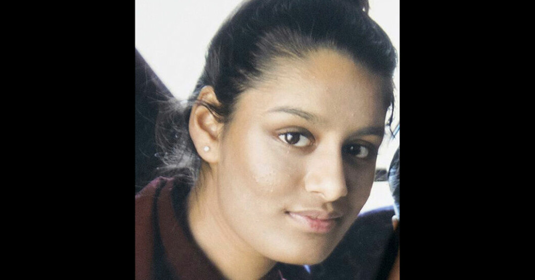 Shamima Begum på ett odaterat foto. IS-fru återfår inte brittiskt medborgarskap
