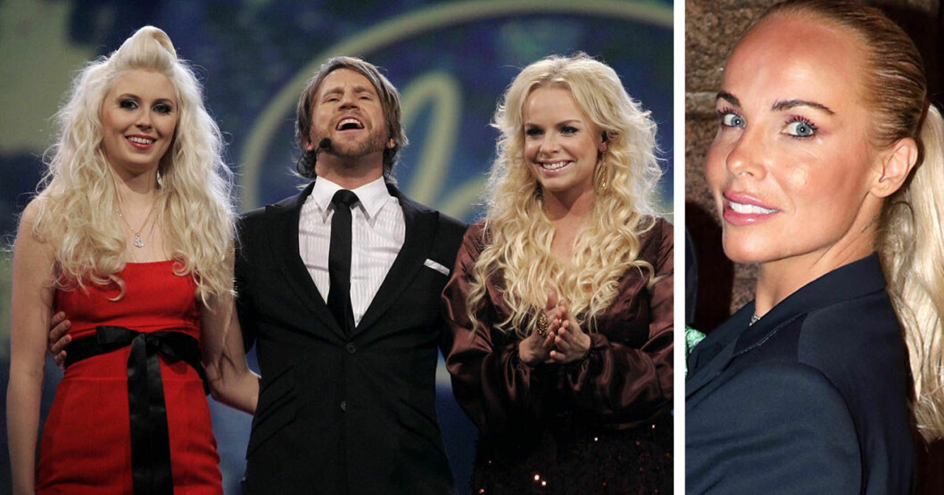 Shanta Liora besegrade Amanda Jenssen i Idol-finalen 2007. Till höger hur hon ser ut 2019. Shanta Liora (tidigare Pettersson och Picasso) i Idol-finalen 2007 med Amanda Jenssen och programledaren Peter Jihde.