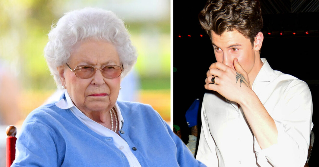 Shawn Mendes hade ett pinsamt möte med drottning Elizabeth under hennes 92-årsdag.