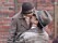 Exclusive... 51914541 Actors Sienna Miller and Ben Affleck are spotted filming a kissing scene for their new movie Live By Night in Boston, Massachusetts on November 23, 2015. NO INTERNET USE WITHOUT PRIOR AGREEMENT FameFlynet, Inc - Beverly Hills, CA, USA - +1 (818) 307-4813 COPYRIGHT STELLA PICTURES
