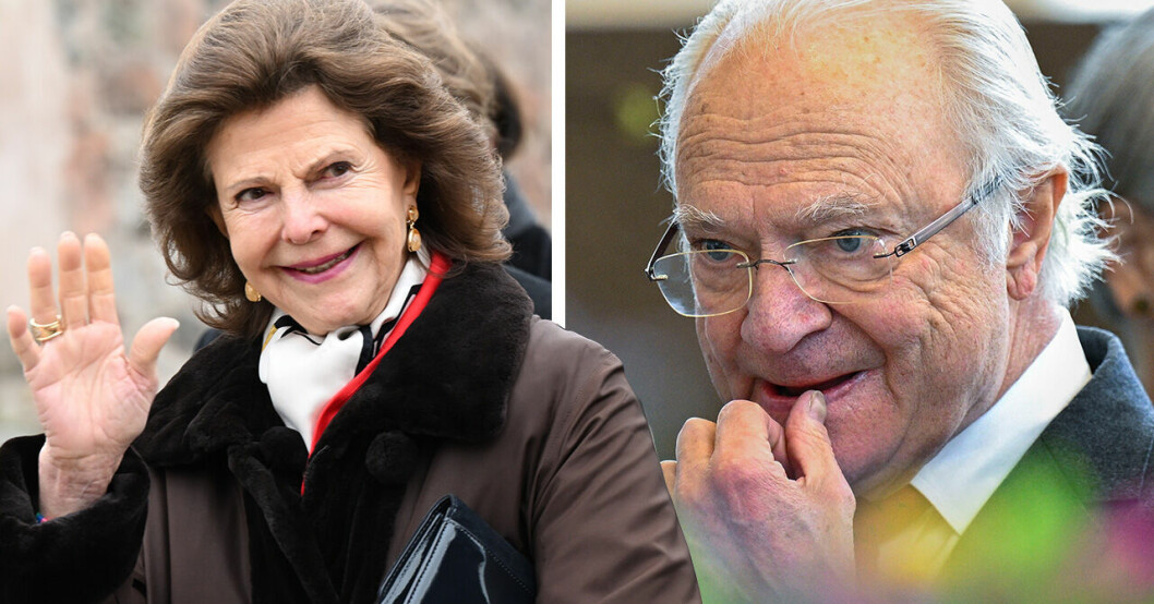 Drottning Silvia, kung Carl Gustaf
