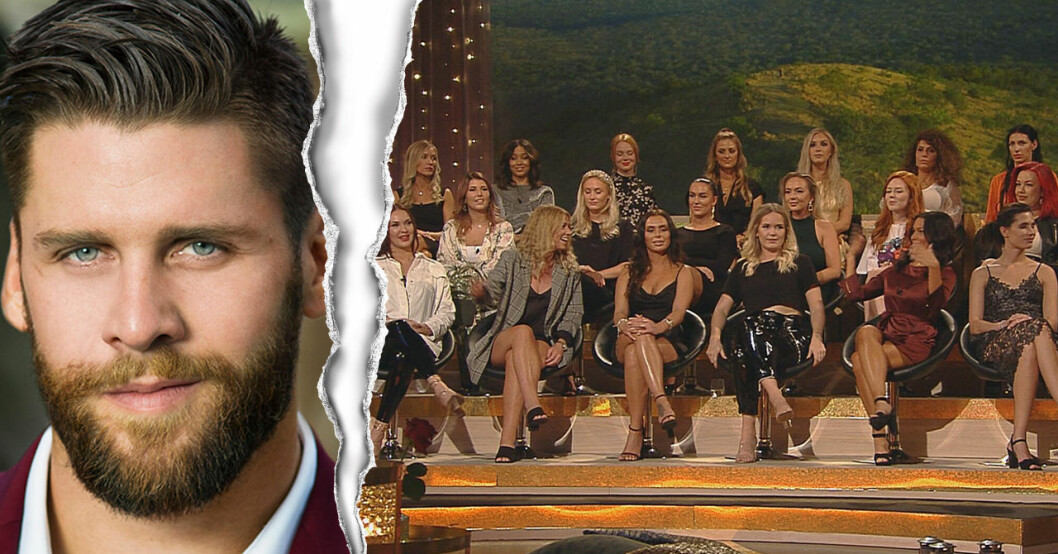 Simon Bachelor och tjejerna i Bachelor 2019.