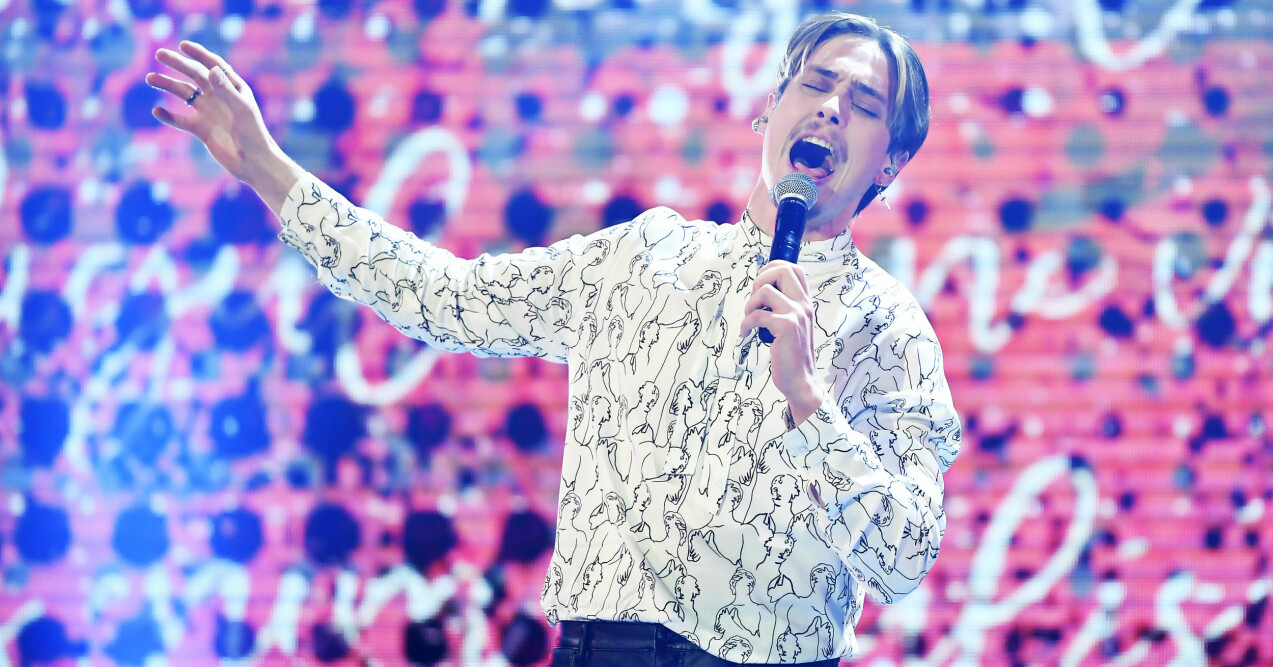 Idol-Simon tar alltid i från magen när han sjunger. Simon Karlsson i Idol 2020