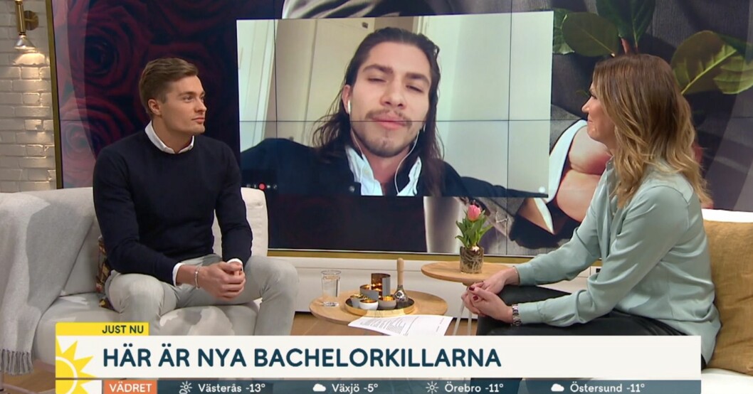 Sebastian var med via länk. Simon Lindström, Sebastian Martinsson, Jenny Alversjö