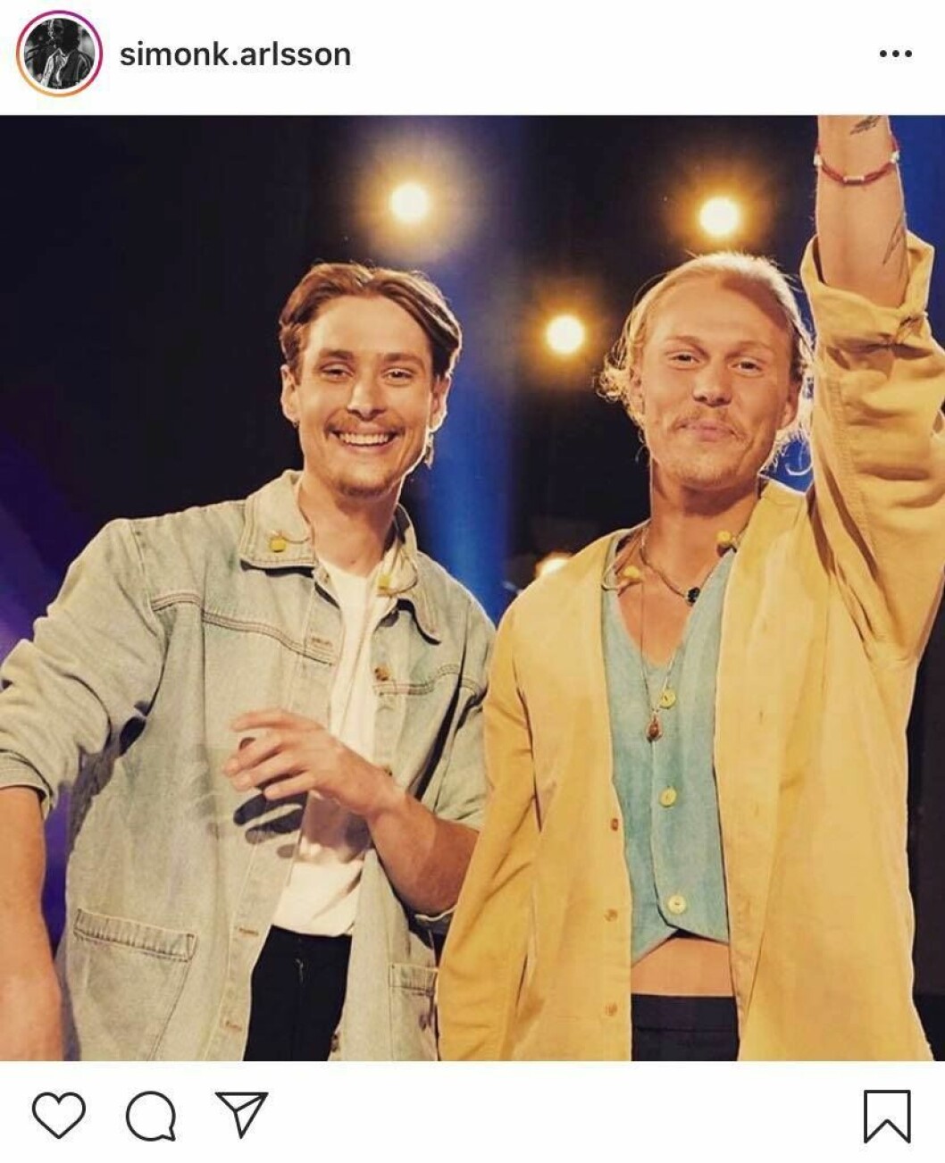 FOTO: Instagram Simon Karlsson och Caspar Camitz