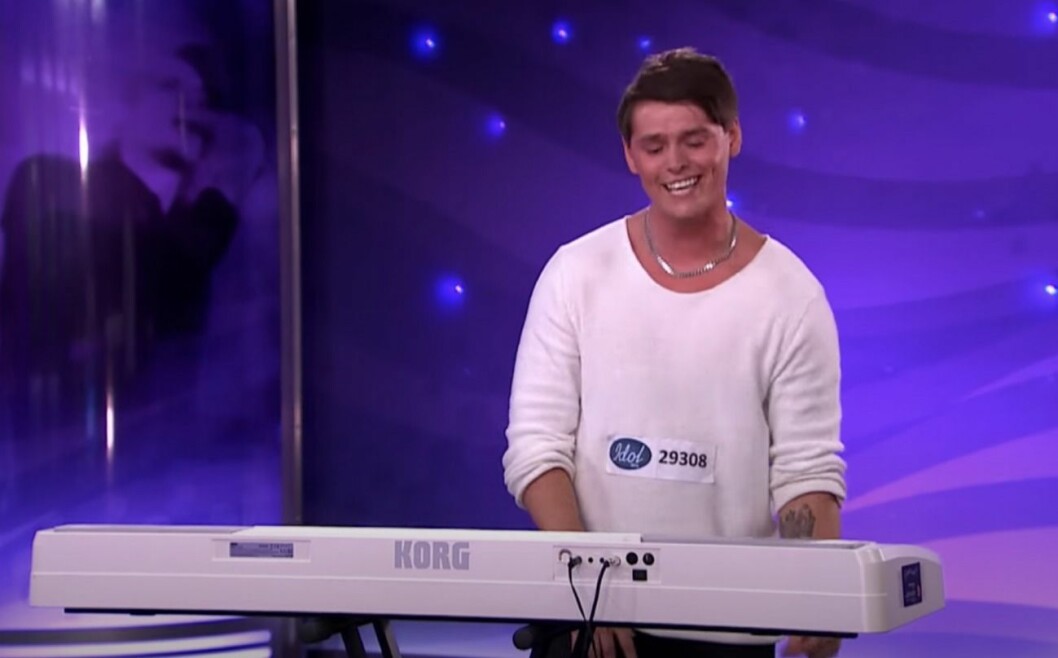FOTO: TV4 Simon Widersjö i Idol 20166