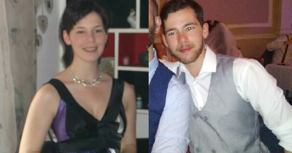 Sinead Watson före och efter transformationen. Sinead Watson och Sean Watson