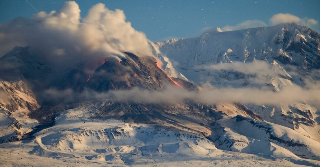 Vulkanutbrott i ryska Fjärran östern