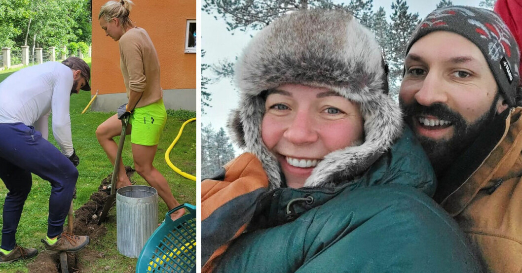 Sarah Sjöströms husliv på Lidingö tillsammans med fästmannen Johan de Jong Skierus