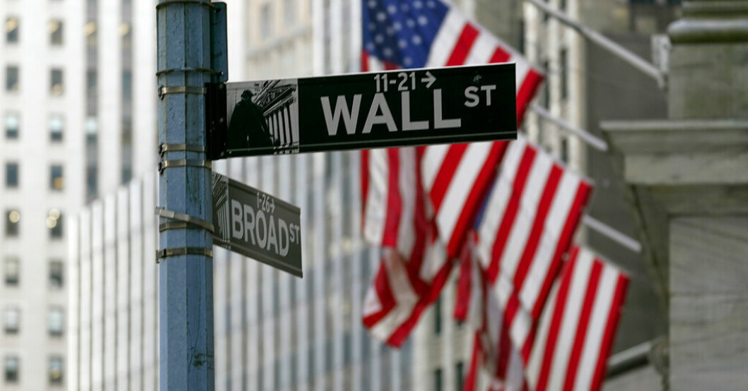 Sjunkande kurser på Wall Street på tisdagen. Arkivbild. Deppigt på Wall Street