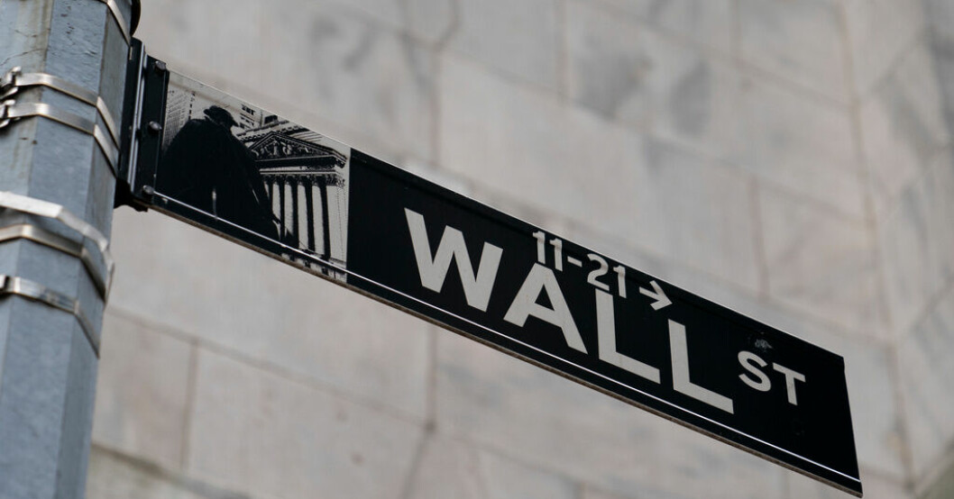 Sjunkande kurser på Wall Street. Arkivbild. Nedåt på Wall Street