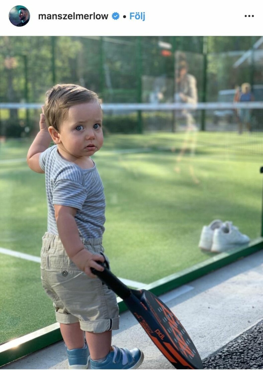 Måns Zelmerlöws son Albert fyller snart 2 år. Måns Zelmerlöw