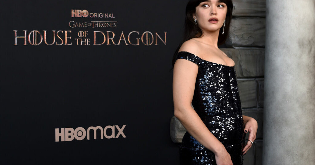 Skådespelaren Olivia Cooke i "House of the dragon". Arkivbild. "House of the dragon" får fem nya drakar