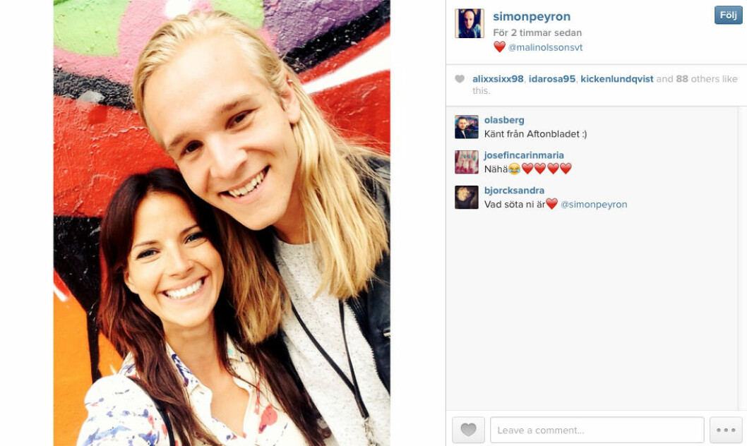 Via: <a href="http://instagram.com/simonpeyron">Instagram.com</a> Skärmavbild 2014-10-29 kl. 14.36.37
