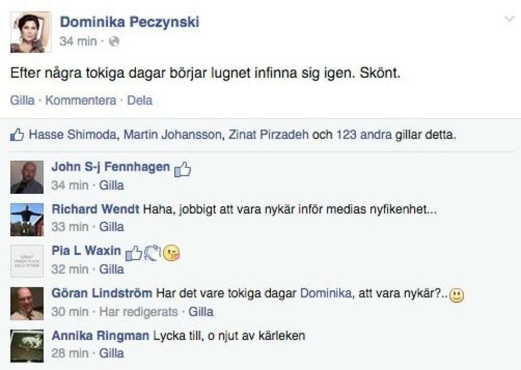Vilken respons! Och det här var bara början… Foto: Facebook Vilken respons! Och det här var bara början... Foto: Facebook
