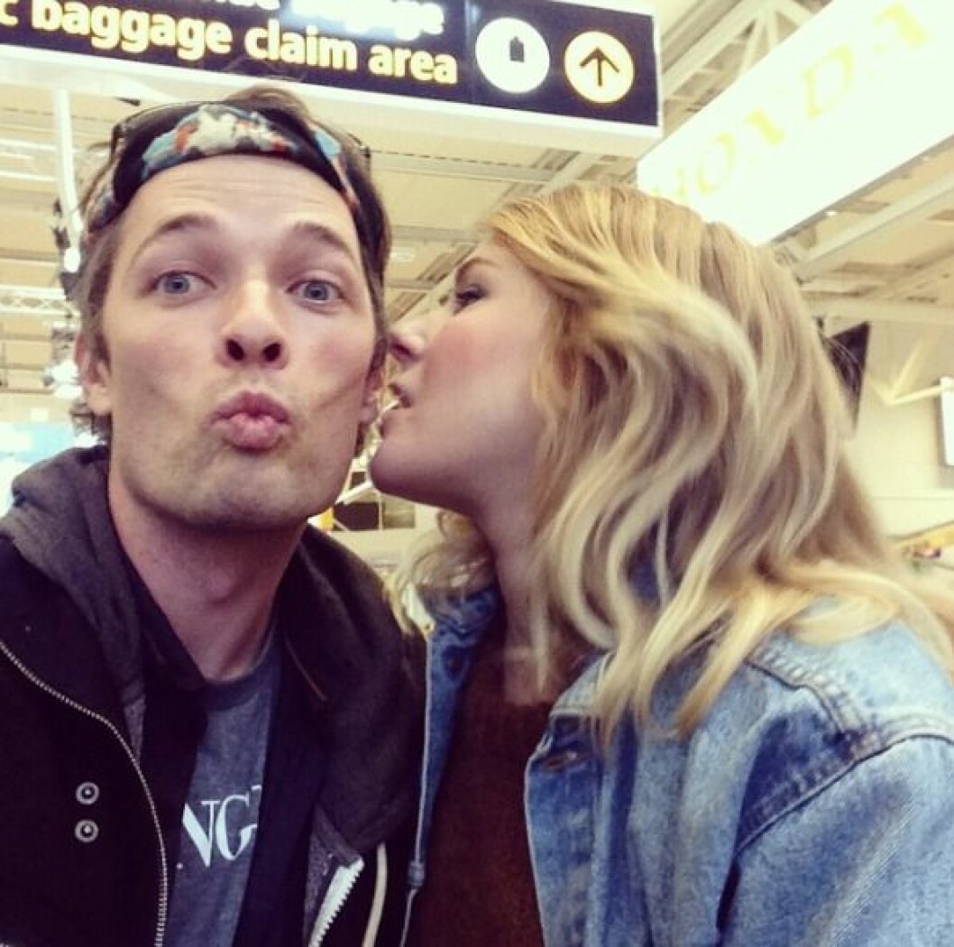 Maja och pojkvännen Ben. Via: <a href="https://instagram.com/soundsmaja/" target="_blank" rel="noopener">Maja Ivarssons Instagram</a> Skärmavbild 2015-10-09 kl. 11.12.22