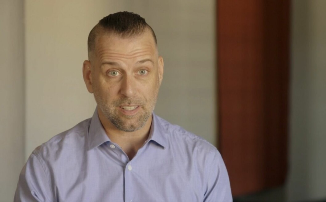 Fredric Bohm. <strong><em>Foto: SVT</em></strong> Fredric Bohm, relationsexpert i SVT:s Gift vid första ögonkastet