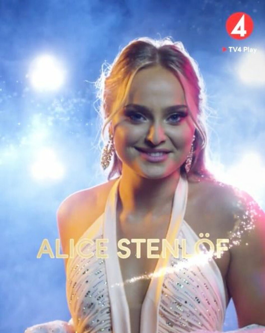 Alice Stenlöf. FOTO: TV4 Alice Stenlöf är en av deltagarna i Let's dance 2020