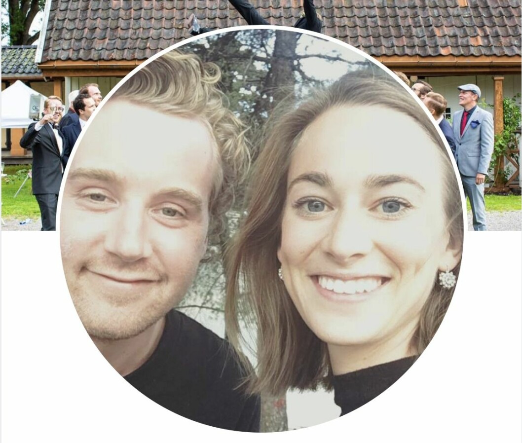 Fredrik Skavlans son Georg är gift med Johanne Paasche. Faksimil från Facebook. Fredrik Skavlans son Georg är gift med Johanne Paasche. Faksimil från Facebook.