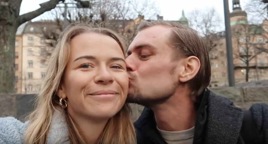 Margaux Dietz söker någon som är lika bra som Maximillian. Foto: Youtube Margaux Dietz och vännen Maximillian