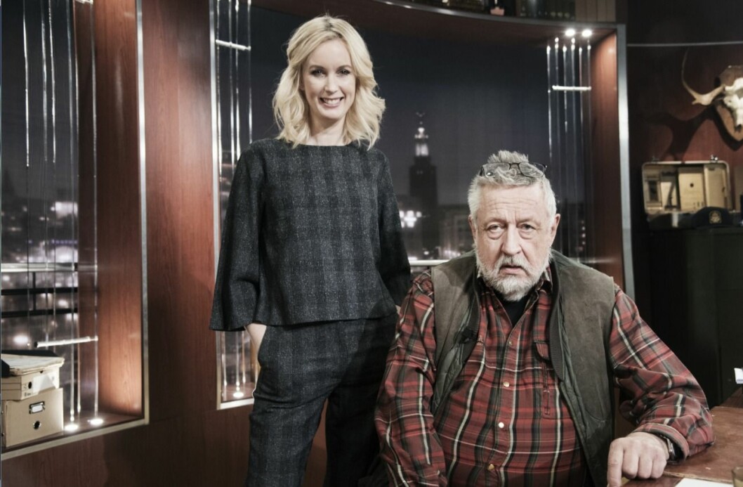 Jenny Strömstedt och Leif GW Persson har tidigare lett Brottsjournalen i TV4. Jenny Strömstedt och Leif GW Persson har tidigare lett Brottsjournalen i TV4.